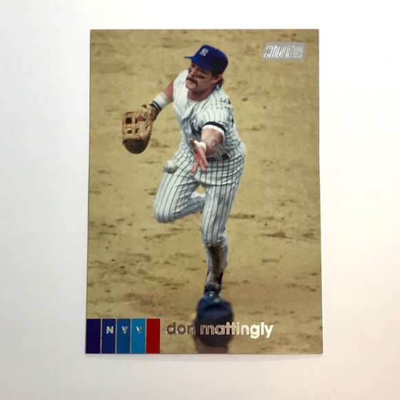 Other - Don Mattingly Oversized Topps MLB Baseball Card